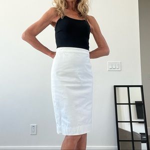 White casual professional pencil skirt by JCrew